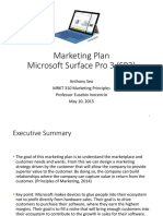 MS Surface Marketing Plan