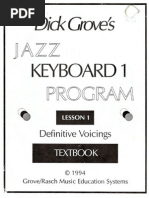 Jazz Keyboard 1 Lesson 1-Dick Grove