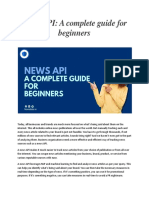 News API - The Complete Guide For Beginners