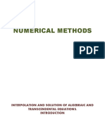 Numerical Methods