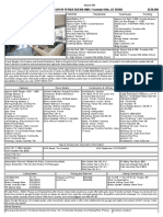 Sample MLS Sheet