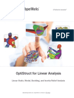 OptiStruct For Linear Analysis v14 Rev20160122