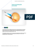 Saiba Efeitos Da Radiação Ultravioleta Nos Olhos