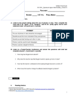 Written Exam - RII5001 - Speakout Upper-Intermediate - 2021