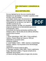 100 Cientificos Cristianos y Conversos Al Cristianismo