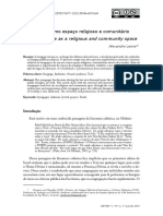 13 A Sinagoga Como Espaço Religioso e Comunitário - Alexandre Leone