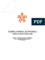 Ejemplo Marca Sostenible Triple Bootom Line