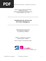 Rapport de Stage de M2 Informatique Opti