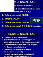 Inform Me About ISLAM 3. What Is IMAAN? 2. Inform Me About IHSAAN. 3. Inform Me About THE HOUR