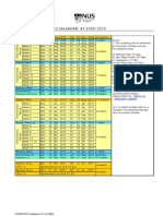 NUS MBA Academic Calendar