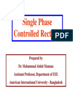 Single Phase C LLDR Ifi Controlled Rectifier