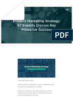 57 Product Marketing Strategies Content Download - Original