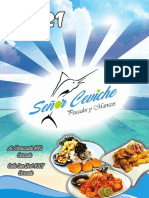 Señor Ceviche Pescados Y Mariscos Carta 2021