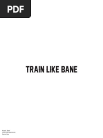 Train Like Bane Workouts InkSaver