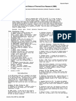 International Status of Thermal Error Research (1990) : Ca/Usa