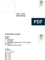 Unit - V &VI Graph Theory