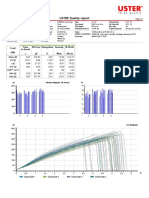 USTER Quality Report: Total (40) Time To Break S B-Force GF Elongation % Tenacity RKM B-Work CN - CM