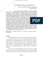 8 - A Avaliação No Ambiente Virtual de Aprendizagem