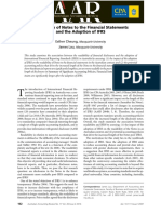 Readability of Notes To The Financial Statements