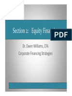 CFS Session 2 Equity Financing