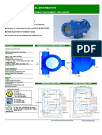 International Metal Engineering: Model 9080 Dual Compartment Instrument Enclosure