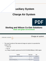 Auxiliary System Charge Air System: Sterling and Wilson Co-Gen Solutions