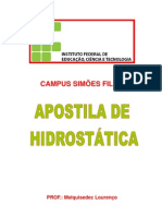 Apostila - Hidrostatica Parte 1