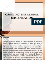 Creating The Global Organization Module 5