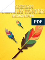 Panduan Menulis Konten Sebagai Expert PDF