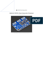 Adafruit Si5351 Clock Generator Breakout: Created by Lady Ada