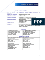 HAL Org Structure