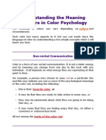 Colors in Color Psychology - PDF Version 1