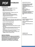 Sabrina Ailén Robledo CV