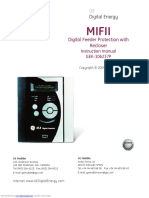 Mifii: Digital Feeder Protection With Recloser