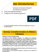 Normas Constitucionales en Materia Tributaria