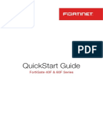 Quickstart Guide: Fortigate 40F & 60F Series