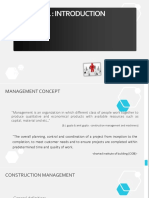 Intoduction To Project Management