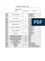 Fault Code List LIEBHERR