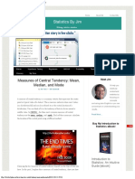 04 - Measures of Central Tendency Mean, Median, and Mode - Statistics by Jim