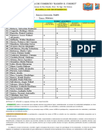 4to C - Planilla de Seguimiento - Inglés