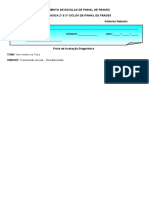 Ficha Avaliação Diagnóstica Transmissao Da Vida - Hereditariedade