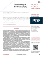 BI-RADS For Ultrasonography