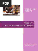 Dcivil Ii Tema #3 Responsabilidad de Crianza