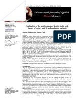 Evaluation of The Golden Proportion in Facial Soft-Tissues of Class I and II Malocclusion Patients