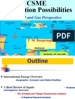 An Oil and Gas Perspective: T. M. Boopsingh