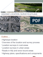 Lec#1 Highway Location, Surveys Plans