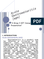 Acute Gastroenteritis (Age)