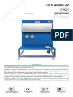 Split Air Conditioner Unit: Engineering and Technical Teaching Equipment