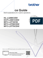 Brother MFC L3770 Reference Guide