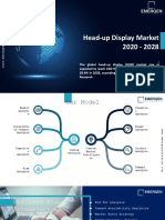 Head-Up Display Market Manufacturers, Research Methodology, Competitive Landscape and Business Opportunities by 2028